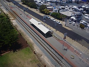 Fremantle Esplanade tren istasyonu.jpg