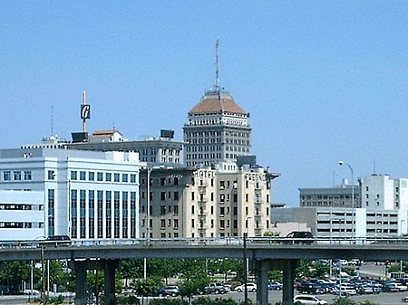 Fresno Skyline (2539115472) (cropped)