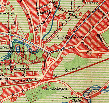 Galgeberg map 1900