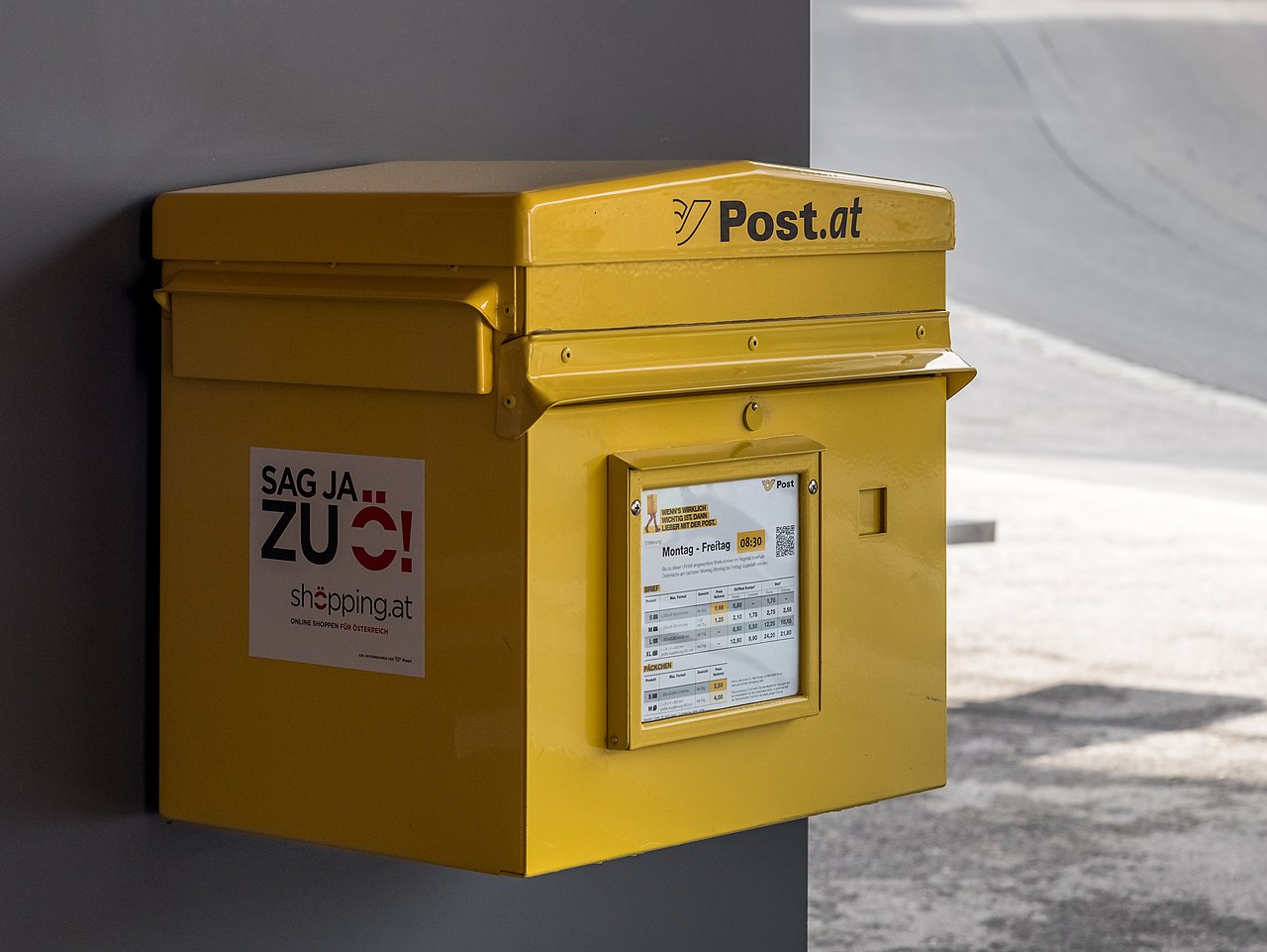 Postbriefkasten (Österreich) der Österreichischen Post AG