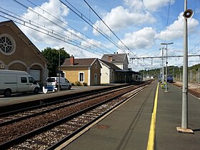 La gare d'Argenton-sur-Creuse