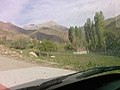 Garmabdar-lar road, Abnik چشم اندازی ازمسیر گرمابدر به خاتون بارگاه - panoramio.jpg