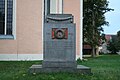 The whole of the church and cemetery in Calbitz, with the following individual monuments: Church (with furnishings), cemetery (garden monument), cemetery enclosure, a tomb and memorial for those who died in the First World War (see individual monuments 08974123, same address)