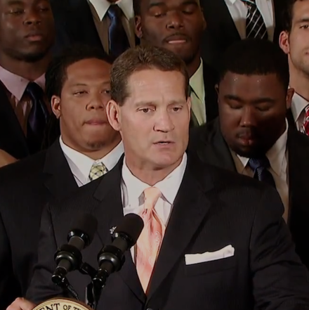 Chizik at the White House, 2011