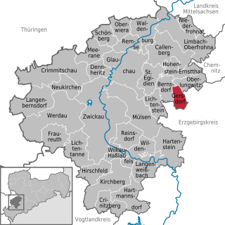 <span class="mw-page-title-main">Gersdorf, Saxony</span> Municipality in Saxony, Germany