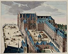 Gezicht op Hof van Brussel - Cour de Brusselles - Koudenberg (Atlas van Loon).jpg