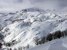 Vue depuis une piste de Ghisoni-Capannelle.