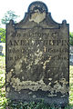 Early settler’s tombstone in Speer Spring Cemetery, Canonsburg, Pennsylvania