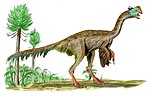 Miniatura para Gigantoraptor erlianensis