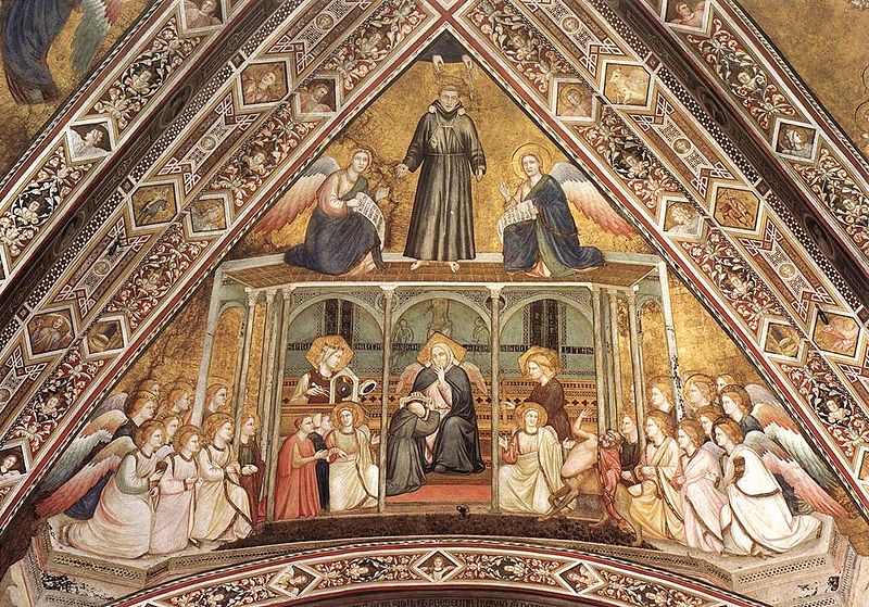 File:Giotto, Lower Church Assisi, Franciscan Allegories-Obedience 01.jpg