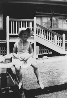 Girl at the Rosalie Kindergarten, circa 1945 Girl at the Rosalie Kindergarten, circa 1945.JPG