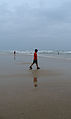 Goa - In a Goa beach on a stormy evening3.JPG