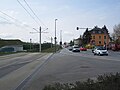 Kesselsdorfer Straße, Gompitz, nach Westen hin