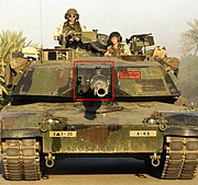 Gun Mantlet of M1A1 Abrams