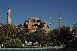 Hagia Sofia, vrcholné dielo byzantskej architektúry