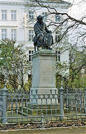 Hahnemanndenkmal von 1851 in Leipzig (Quelle: Wikimedia)