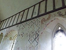 Hailes Church's medieval paintings HailesChurchpaintings.JPG