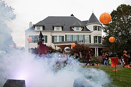 2019年にマイク・ペンス副大統領が開いたハロウィンイベント