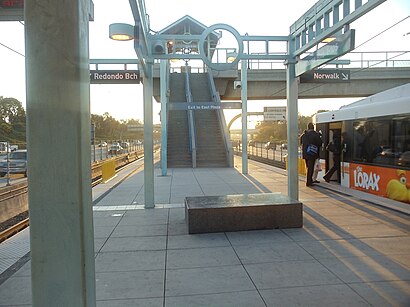 Cómo llegar a Hawthorne / Lennox Station en transporte público - Sobre el lugar