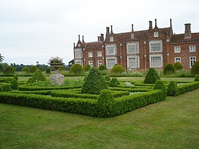 View of the house from across the Parterre Helmingham Hall 6.jpg