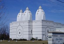 Hindu-Tempel mit Blick nach Nordosten