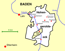Map of Hohengeroldseck after the founding of the Confederation of the Rhine HohengeroldseckFsm.png