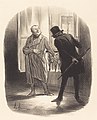 Honoré Daumier, Ce logement est un peu cher, pour la place Royale..., 1847, NGA 33794.jpg