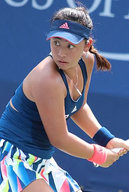 Eri Hozumiová na US Open 2016