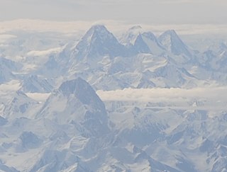 The Crown (mountain) mountain in the Karakoram mountain range in China