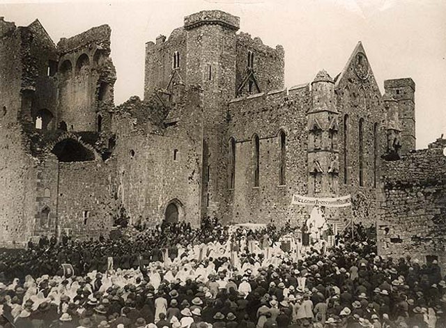 Celebration of Corpus Christi at Rock of Cashel c. 1922