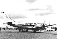 I.A. 50 Guarani II at the 1966 Paris Air Show
