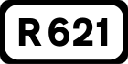 R621 road shield}}