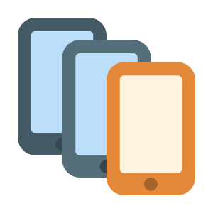 Icons8 flat multiple smartphones.svg