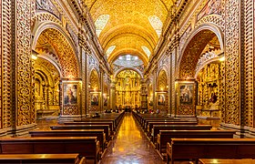 Iglesia de La Compañía, Quito, Ecuador, 2015-07-22, DD 149-151 HDR