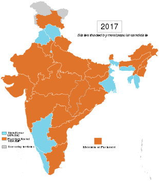 Indian presidential election, 2017.svg