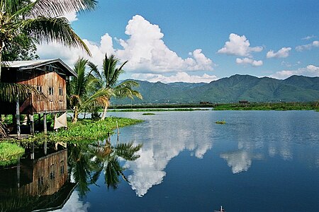 The Inle Lake, in Myanmar