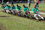 A championship tug of war match in 2009