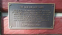 Jack Sinclair Cabin