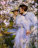 „През пролетта“ – картина от Джеймс Шенон, 1896 г.