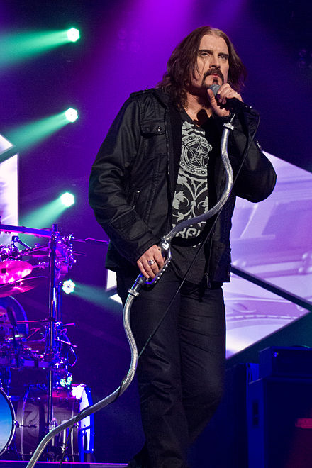 LaBrie with Dream Theater in 2012