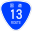 Japanese National Route Sign 0013.svg