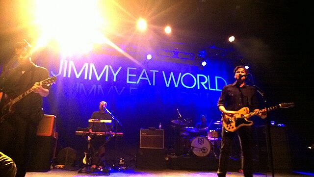 Jimmy Eat World performing in London, 2013