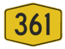 Federal Route 361 shield}}