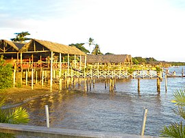 Restaurants at Praia do Jacaré