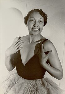 Joséphine Baker, 1949 (fotografiada per Carl Van Vechten)