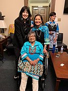 Joy Harjo, Deb Haaland & Haaland's mother