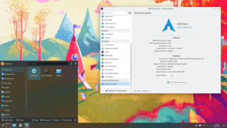 KDE Plasma 5 Desktop environment