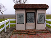 Monument voor de omgekomen arbeiders in 1940