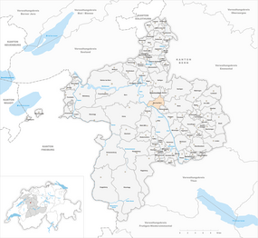 Mapo de Muri ĉe Berno