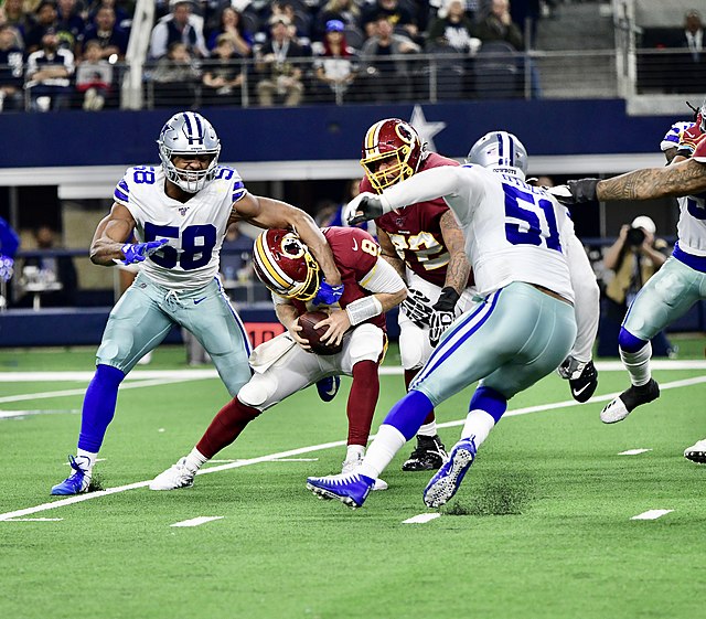 Quinn in a game against the Washington Redskins